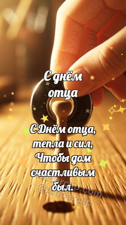 С днём отца: Шайба встаёт ровно