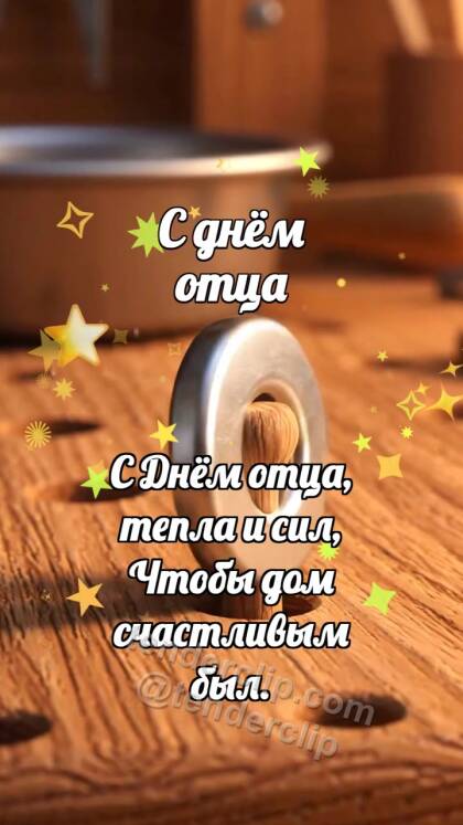 С днём отца: Шайба встаёт ровно