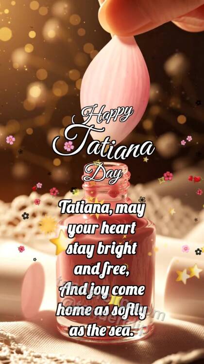 Happy Tatiana Day: Polish Catches Petal