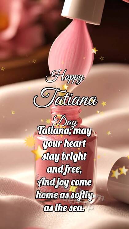 Happy Tatiana Day: Polish Catches Petal