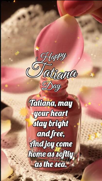 Happy Tatiana Day: Polish Catches Petal