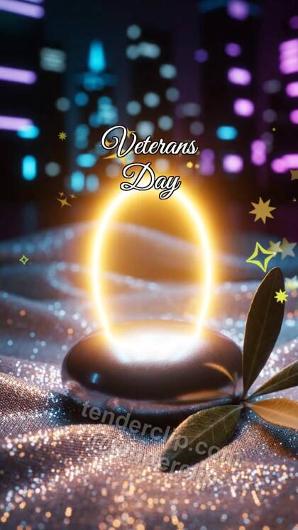 Veterans Day: Peaceful Pebble Keeps Light