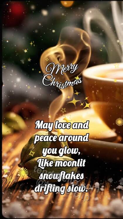 Merry Christmas: Wafer Angel Catches Ray