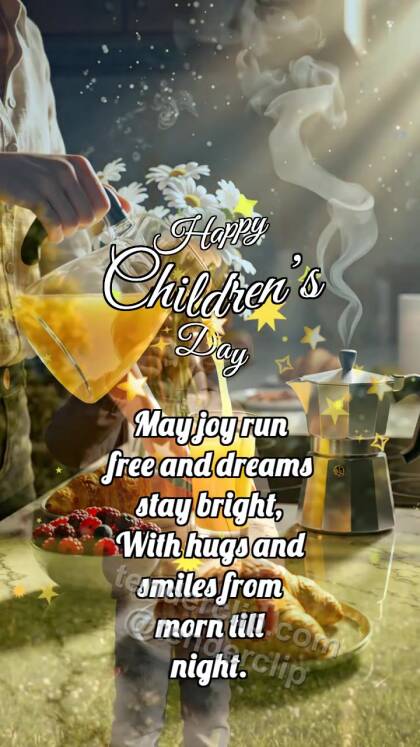 Happy Children’s Day: Bubble Gives Crown