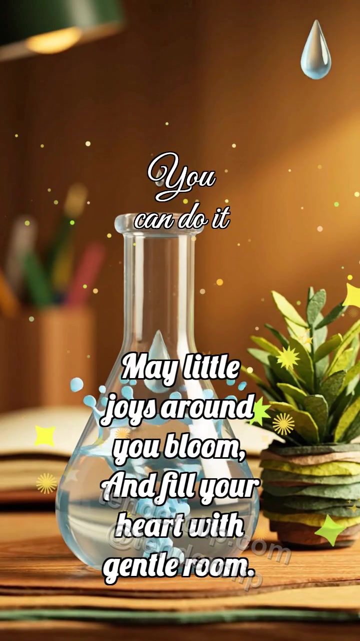 You can do it: Drops Fill Flask
