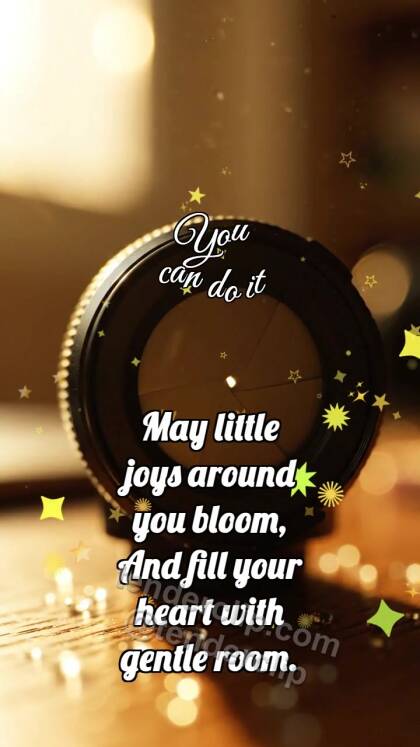 You can do it: Aperture Gathers Light