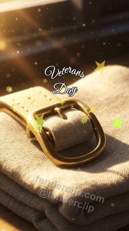 Veterans Day: Brass Buckle Meets Dawn