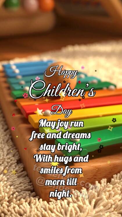 Happy Children’s Day: Xylophone Rolls Ball
