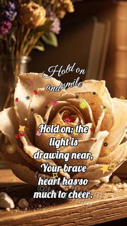 Hold on and smile: Desert Rose Opens