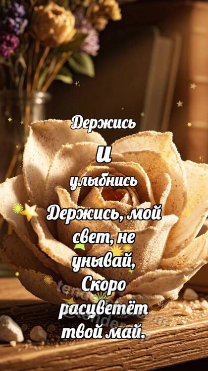 Держись и улыбнись: Песчаная роза раскрывается