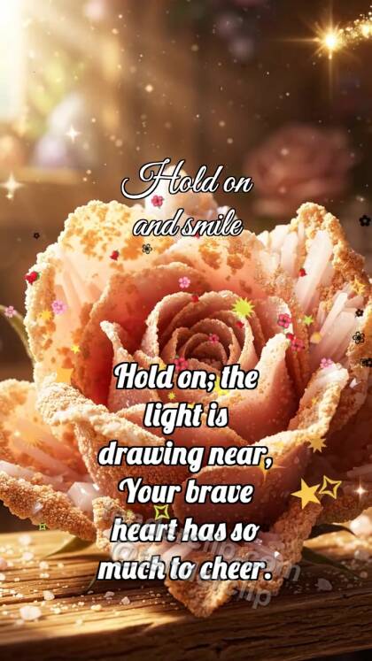 Hold on and smile: Desert Rose Opens