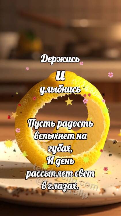Держись и улыбнись: Юдзу отпускает каплю