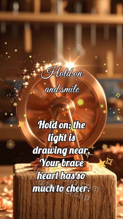 Hold on and smile: Copper Turbine Spins