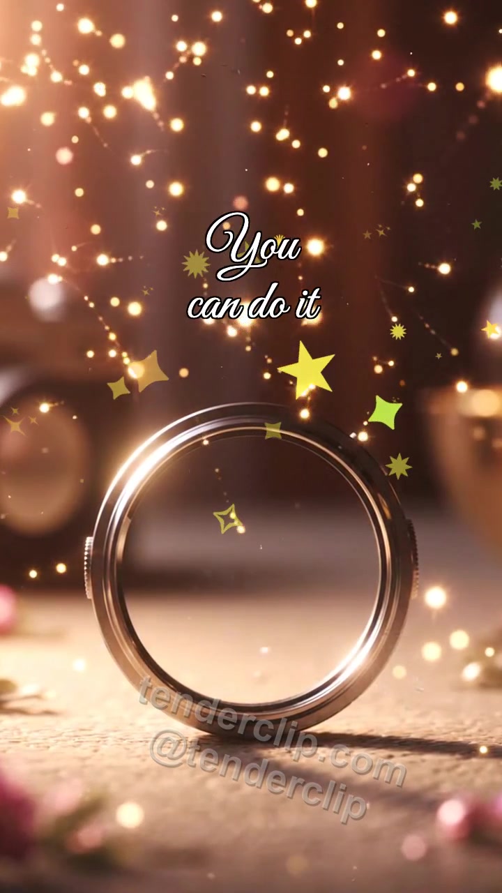 You can do it: Focus Ring Gathers Light