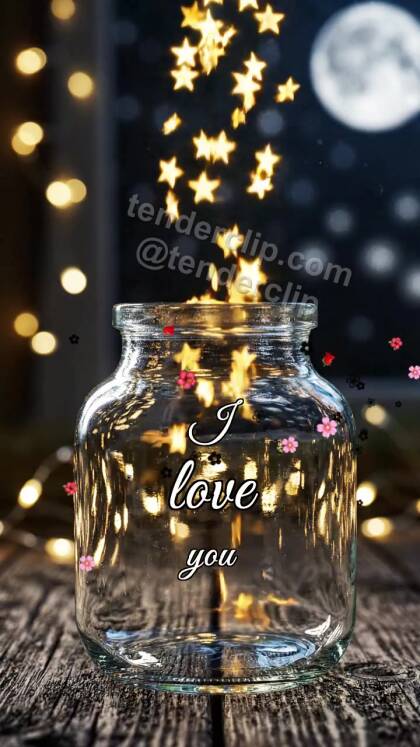 I love you: Star Jar
