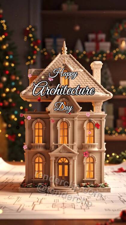 Happy Architecture Day: Model Gets Roof
