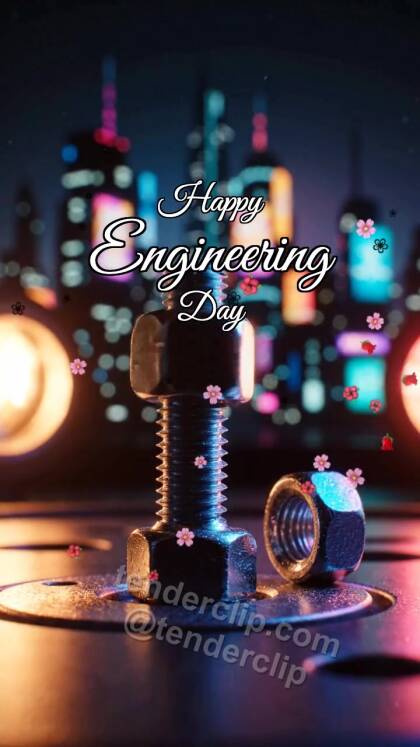 Happy Engineering Day: Bolt Fits Perfectly