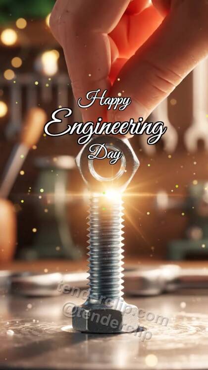 Happy Engineering Day: Bolt Fits Perfectly