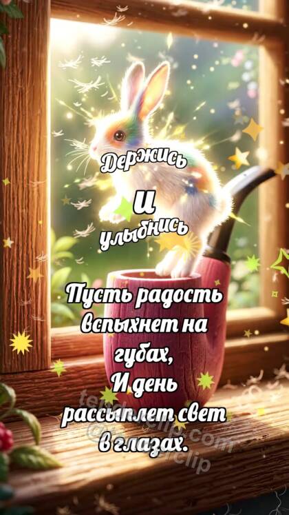 Держись и улыбнись: Малиновая свирель выпускает зайчик