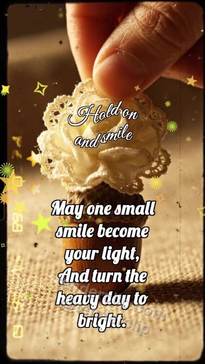 Hold on and smile: Cream Rosette Crowns Acorn