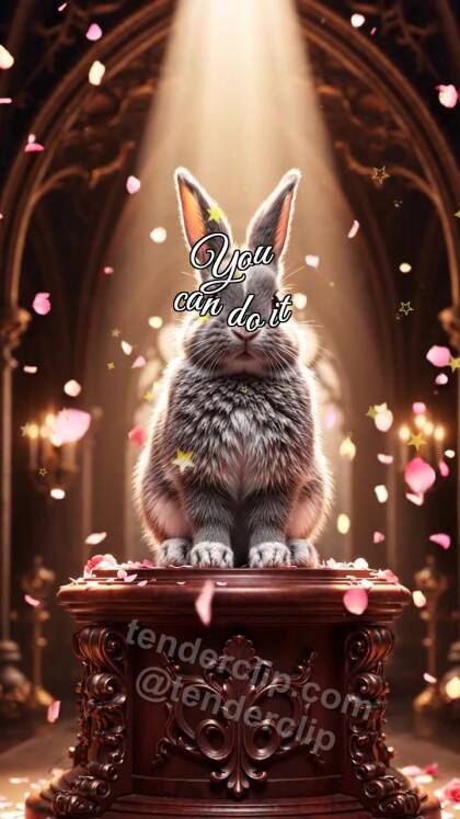 You can do it: Bunny On Top