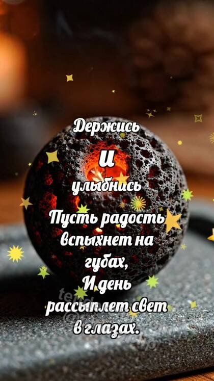 Держись и улыбнись: Лавовая бусина остывает