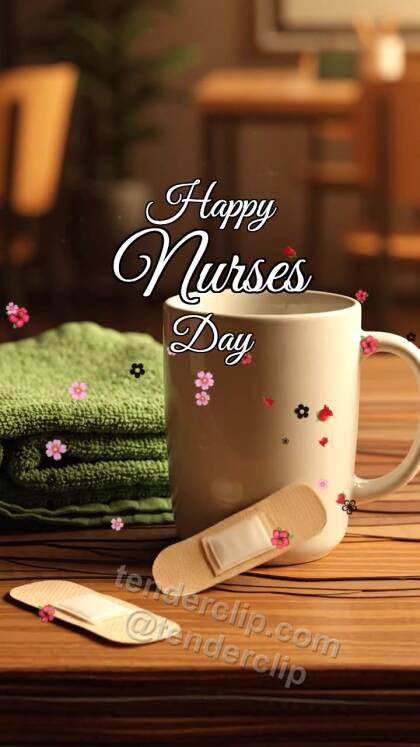 Happy Nurses Day: Bandage Hugs Mug