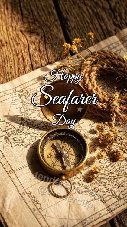 Happy Seafarer Day: Compass Finds Beam