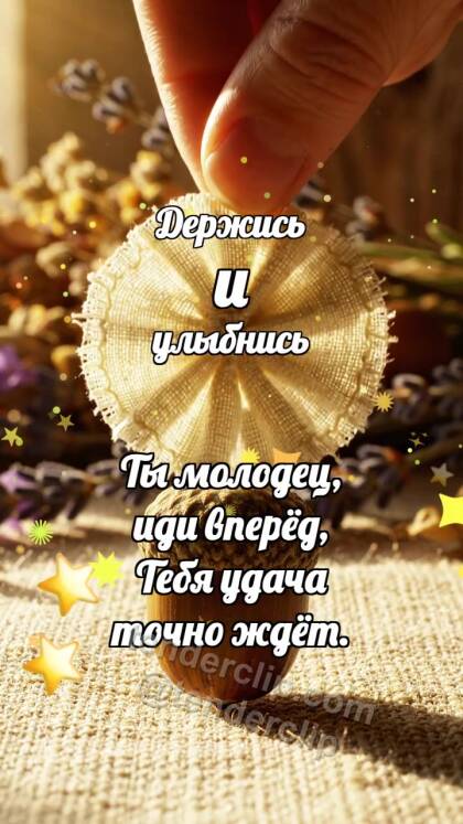 Держись и улыбнись: Кремовая розетка венчает желудь