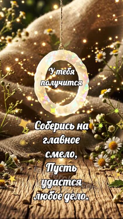 У тебя получится: Опаловая рамка фокусирует луч
