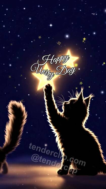 Happy Unity Day: Kitten Joins Stars