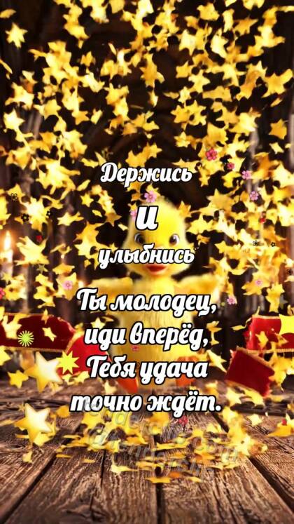 Держись и улыбнись: Утёнок пересекает финиш