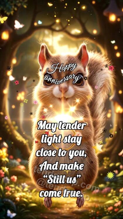 Happy anniversary: Squirrel Offers Ring
