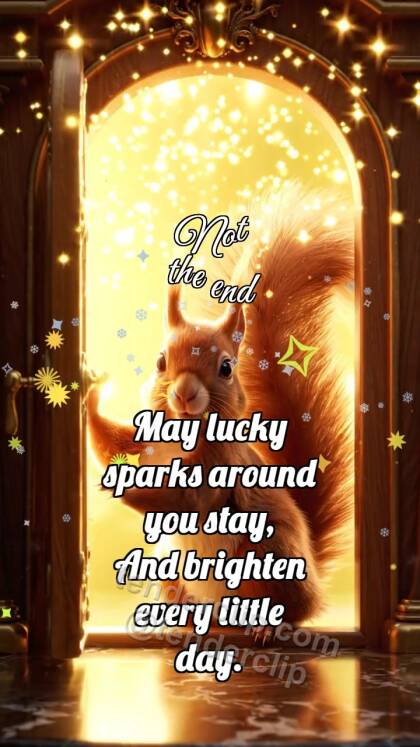 Not the end: Squirrel Opens Chance