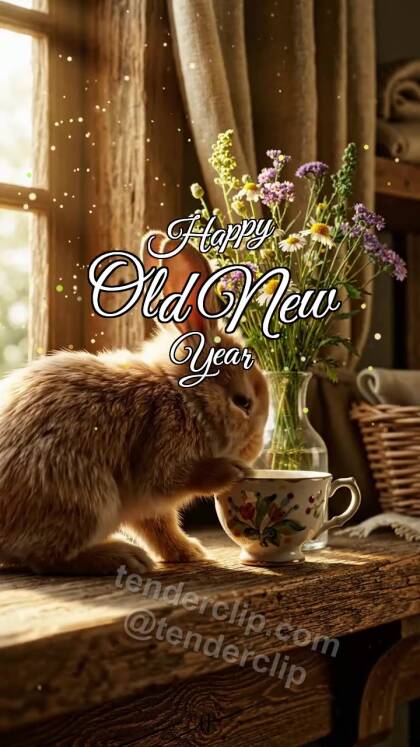 Happy Old New Year: Bunny By Second Gift