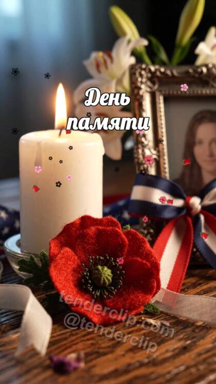День памяти: цветок памяти оживает первым