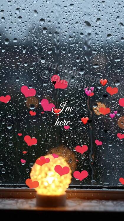 I'm here: little light waits at a window