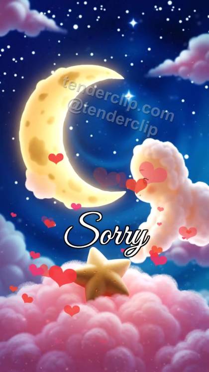 Sorry: moon lifts a star