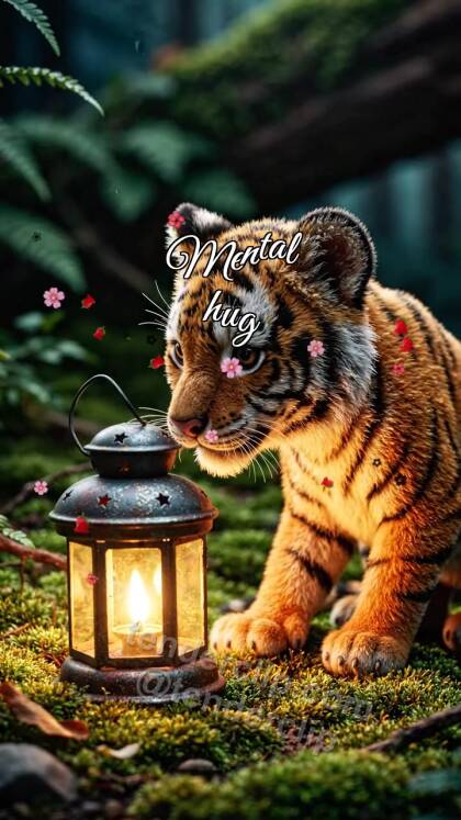 Mental hug: Tiger Cub Lights Second Lantern