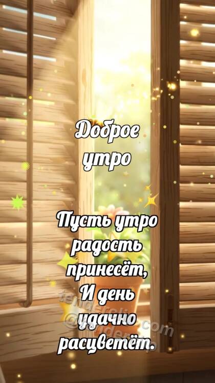 Доброе утро: Светлая ставня пускает пчёлку