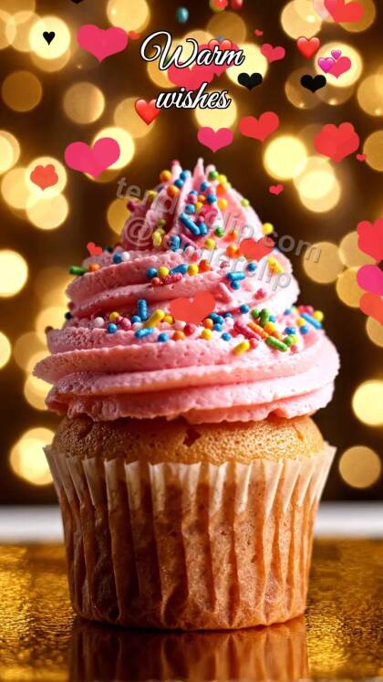Warm wishes: Cupcake Sparkles