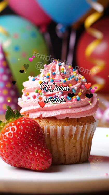 Warm wishes: Fruit Party Hat