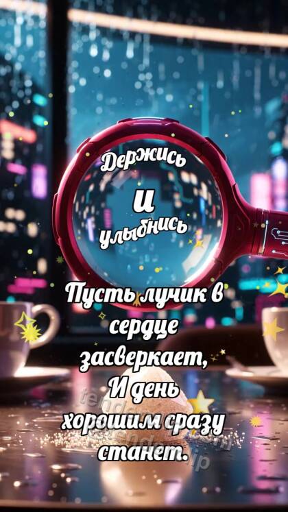 Держись и улыбнись: Клюквенная лупа выпускает блик