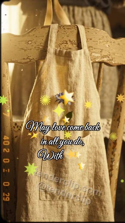 Happy Mother’s Day: Apron Holds Heart