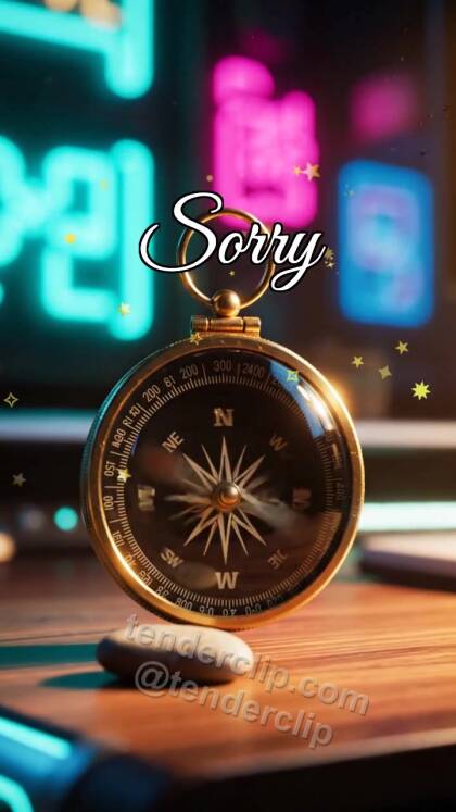 Sorry: Compass Finds Heart
