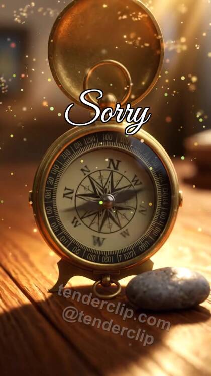 Sorry: Compass Finds Heart