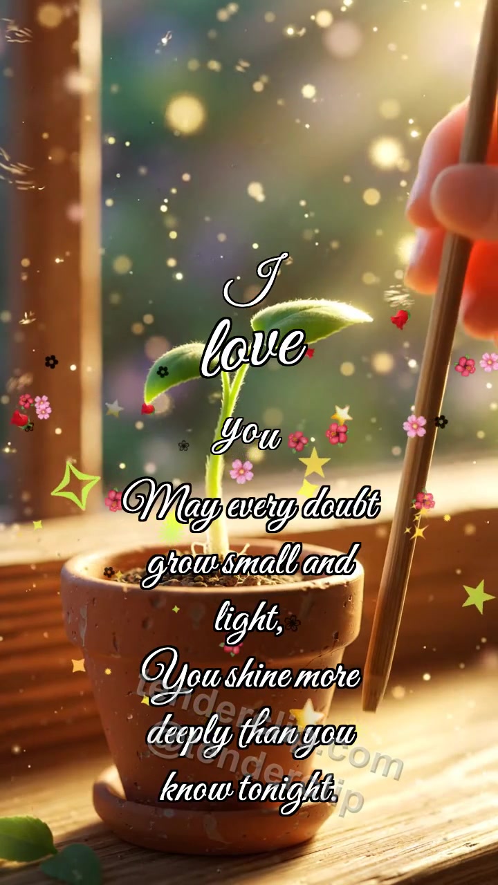 I love you: Support Holds Sprout