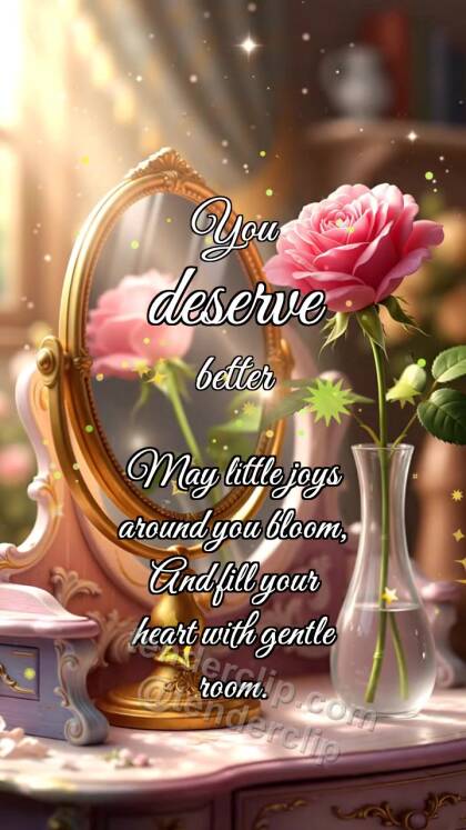 You deserve better: Mirror Gives Sunbeam