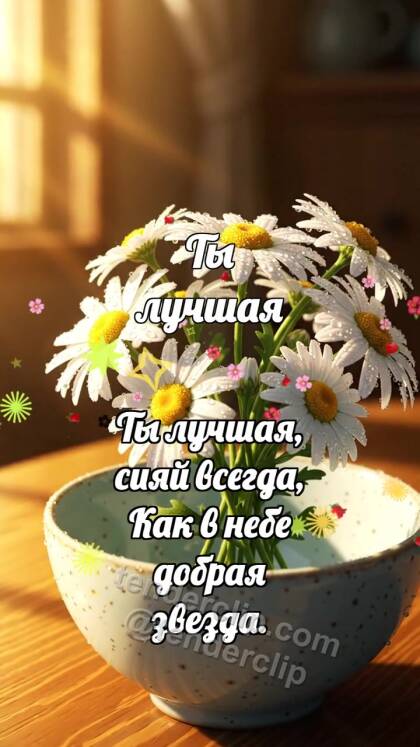 Ты лучшая: Ромашки складывают корону