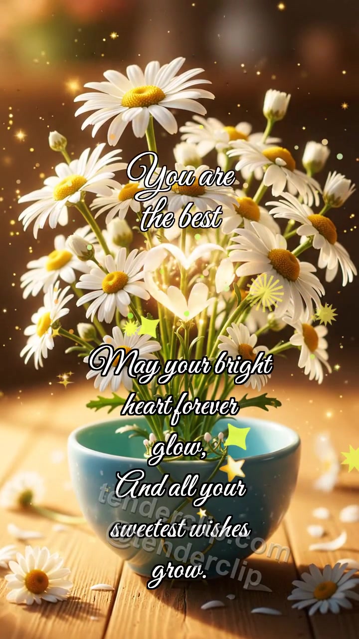 You are the best: Daisies Shape Crown